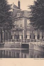 ansichtkaart Leiden Bibliotheek Thysiana oude kaart, 1940 tot 1960, Zuid-Holland, Ongelopen, Verzenden