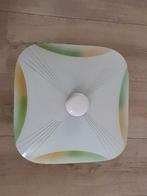 Vintage lamp plafondlamp glas, Ophalen of Verzenden, Zo goed als nieuw, Glas, Minder dan 50 cm