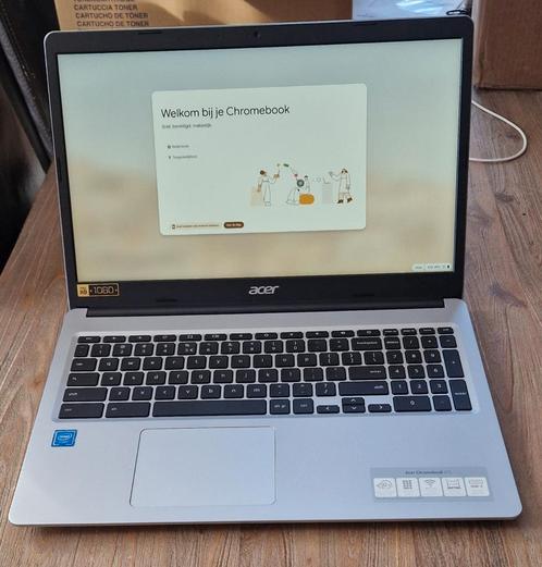 Acer Chromebook 315, Computers en Software, Chromebooks, Zo goed als nieuw, 15 inch, 4 GB of minder, 128 GB, Qwerty, Ophalen of Verzenden