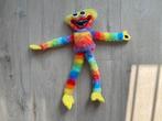 Huggy Wuggy knuffel pluche – Regenboog / Rainbow ZGAN, Ophalen of Verzenden, Zo goed als nieuw, Overige typen