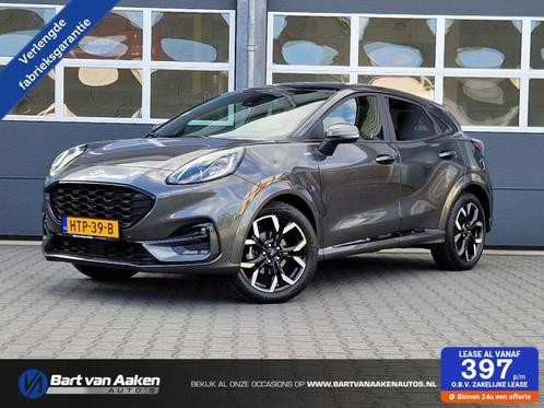 Ford Puma 1.0 Hybrid ST-Line X Automaat Panodak Winterpack T, Auto's, Ford, Bedrijf, Te koop, Puma, ABS, Achteruitrijcamera, Adaptive Cruise Control