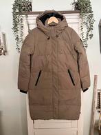 Warme winterjas, Ophalen of Verzenden, Zo goed als nieuw, Maat 38/40 (M), Bruin