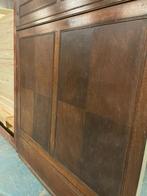 Eikenhouten panelen/deuren met fineer 1x 225x115 2x 209x96cm, Antiek en Kunst, Curiosa en Brocante, Ophalen