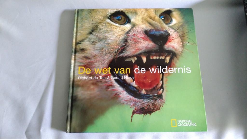 De wet van de wildernis Safari Afrika Savanne wilde dieren, Boeken, Ophalen of Verzenden, Zo goed als nieuw