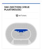 4 BTS Brussel staanplekken recht voor stage, Drie personen of meer, Juli