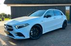 Mercedes-Benz A35 AMG |Kuipstoel|Pano|Memory|Burmester|, Auto's, Zwart, 4 cilinders, 2000 kg, Wit