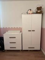 Babykamer - kast, comode & ledikant, Ophalen, Gebruikt, 75 tot 100 cm, Opstaande rand