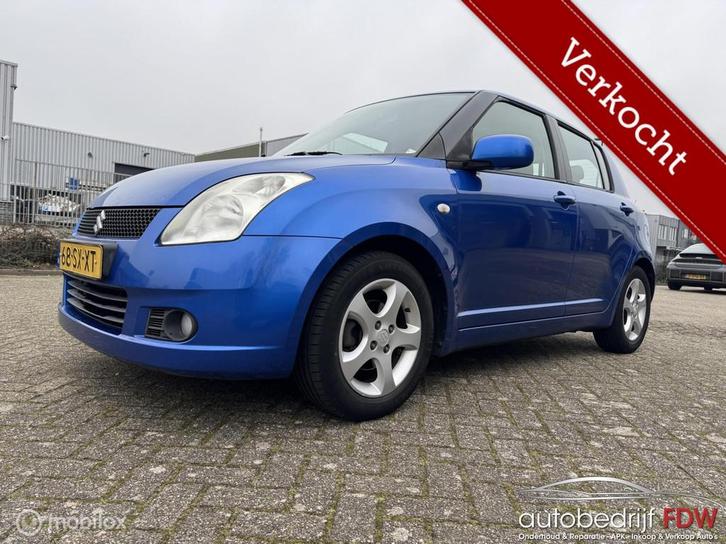 Suzuki Swift 1.3/NEW KOPPELING/AIRCO/5DEURS/LM VELGEN/NAP, Auto's, Suzuki, Bedrijf, Swift, ABS, Airbags, Airconditioning, Alarm