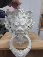 Antieke deurklopper in de vorm van een gezicht, Ophalen of Verzenden