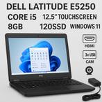 Dell Latitude E5250, core i5, 8gb, 120SSD, Windows 11, Ophalen, Gebruikt, 2 tot 3 Ghz, Qwerty