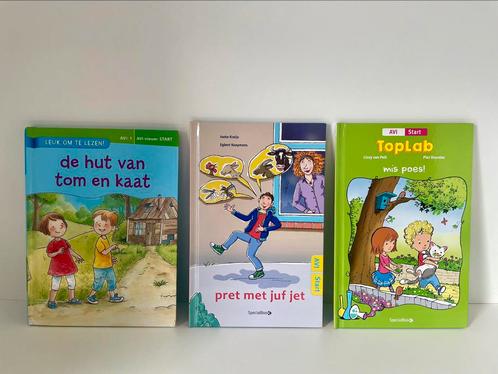 Set van 3 leesboeken niveau AVI Start, Boeken, Kinderboeken | Jeugd | onder 10 jaar, Gelezen, Fictie algemeen, Ophalen of Verzenden