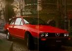 Brochure Alfa Romeo GTV uit 1981, Ophalen of Verzenden, Zo goed als nieuw, Alfa Romeo
