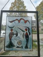 Raampaneel van glas, Huis en Inrichting, Ophalen, Gebruikt
