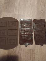 3 chocolade bakvormen, Nieuw, Bakvorm, Ophalen of Verzenden, Taarten