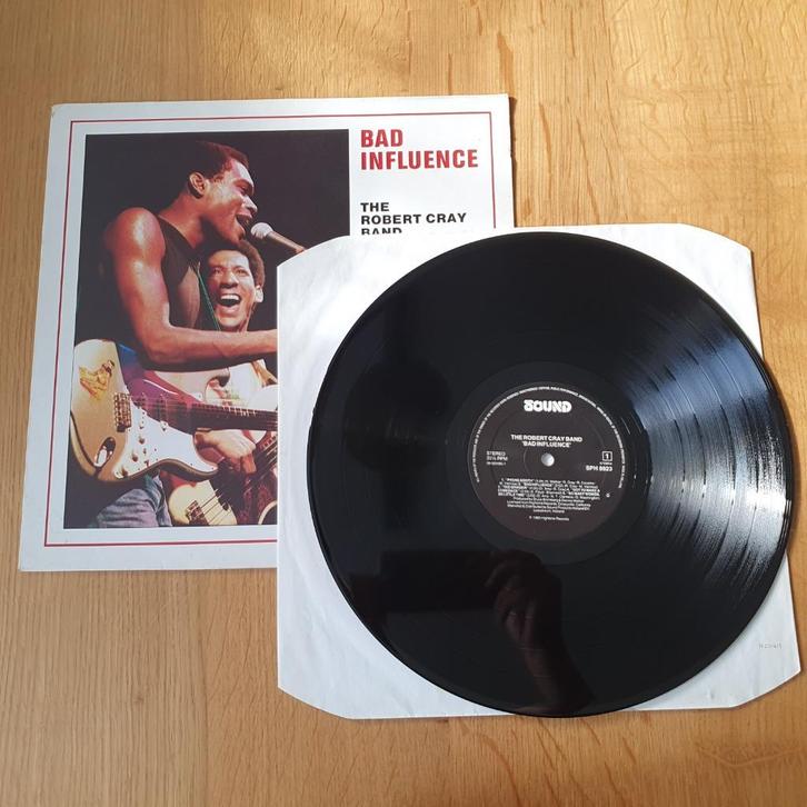 Robert Cray Band – Bad Influence (NL1985) (VG+/VG+), Cd's en Dvd's, Vinyl | Jazz en Blues, Gebruikt, Jazz, 1980 tot heden, 12 inch