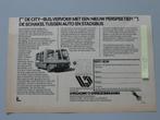 SP 014 Steyr-Daimler Puch CITY BUS, knipsel 1977 V&D, Ophalen of Verzenden, Zo goed als nieuw, Overige merken