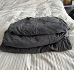2 st moltons en 3 st antraciet onderlakens frans bed rechts, Caravans en Kamperen, Ophalen