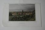 ARNHEM Stadsgezicht 1858 Mooie Staalgravure handgekleurd G67, Verzenden