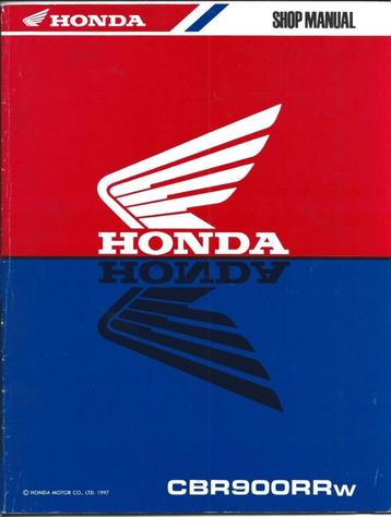 Honda CBR900 RR w supplement shop manual (7440z) beschikbaar voor biedingen