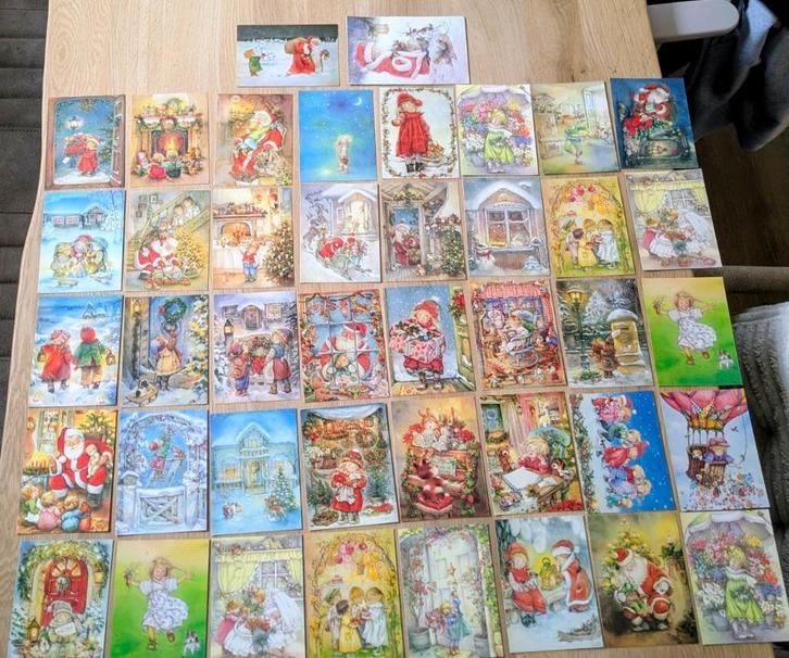 42 originele Lisi Martin kerst ansichtkaarten, Verzamelen, Ansichtkaarten | Buitenland, Ongelopen, Overig Europa, 1980 tot heden
