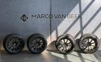 19 Inch winter wielen set voor een Tesla Model X, Gebruikt, Banden en Velgen, Winterbanden, Personenwagen