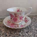Kop schotel Royal Albert Roze Rozen met lichtbruine bladeren, Huis en Inrichting, Keuken | Servies, Ophalen of Verzenden, Zo goed als nieuw