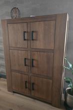 Eiken kast, Ophalen, 100 tot 150 cm, Eikenhout, Zo goed als nieuw