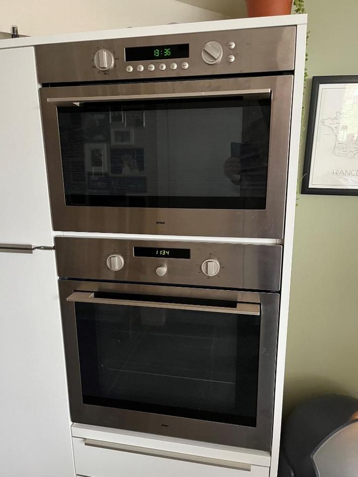 ATAG oven en combimagnetron, Witgoed en Apparatuur, Ovens, Gebruikt, Inbouw, Oven met grill, 45 tot 60 cm, 45 tot 60 cm, Hete lucht