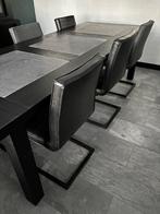 Eettafel met 6 stoelen, Huis en Inrichting, Ophalen, Zo goed als nieuw