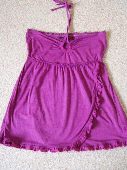 N42 Paars topje Tom Tailor maat M, Kleding | Dames, Tops, Zo goed als nieuw, Maat 38/40 (M), Paars, Zonder mouw, Ophalen of Verzenden