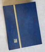 Stockboek Mandor Blauw 30 zwarte bladen 60 pag. dubbel schut, Postzegels en Munten, Postzegels | Toebehoren, Ophalen of Verzenden