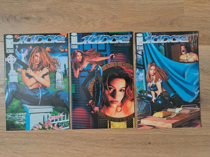 Diverse Image, Top Cow, JUDGE, Lady Pendragon, Boeken, Strips | Comics, Zo goed als nieuw, Meerdere comics, Amerika, Ophalen of Verzenden