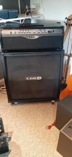 Line6 versterker met 4x 12" cabinet 100Watt., Ophalen of Verzenden, Zo goed als nieuw, 100 watt of meer