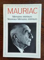 Mauriac - Mémoires interieurs, Boeken, Ophalen of Verzenden, Zo goed als nieuw