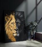 XXL Glasschilderijen | Split Wild Roar - 6 sizes, Verzenden