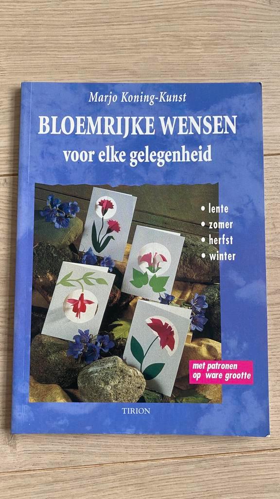 M. Koning-Kunst - Bloemrijke wensen voor elke gelegenheid, Boeken, Hobby en Vrije tijd, Zo goed als nieuw, Ophalen