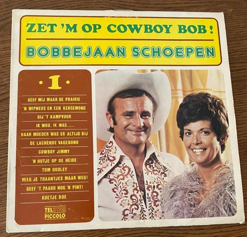 LP Bobbejaan Schoepen Zet 'm op Cowboy Bob, Cd's en Dvd's, Vinyl | Nederlandstalig, Zo goed als nieuw, Pop, 12 inch, Ophalen of Verzenden