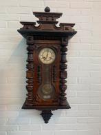 Klok mooie franse antieke biedermeier regulateur klok, Antiek en Kunst, Antiek | Klokken, Ophalen of Verzenden