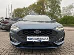 Ford Focus Wagon 1.0 EcoBoost Hybrid ST Line 155pk Automaat, Auto's, Stof, Gebruikt, Euro 6, Blauw