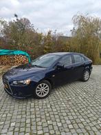 Mitsubishi Lancer 1.6 Cleartec Sportback 2012 Blauw, Auto's, Mitsubishi, Voorwielaandrijving, 65 €/maand, Zwart, 4 cilinders