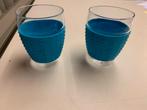 Bodum theeglazen, turquoise, Huis en Inrichting, Keuken | Servies, Glas of Glazen, Nieuw, Ophalen of Verzenden, Glas
