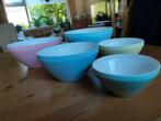 Pastel schalen set, Ophalen, Gebruikt, Overige stijlen, Schaal of Schalen