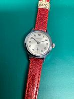 Vintage Junghans Polshorloge incabloc. Opwindbaar., Sieraden, Tassen en Uiterlijk, Overige merken, Staal, Polshorloge, Ophalen of Verzenden