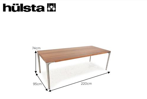 Hülsta T70 eettafel, Huis en Inrichting, Tafels | Eettafels, Gebruikt, 50 tot 100 cm, 200 cm of meer, Vijf personen of meer, Rechthoekig