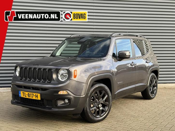 Jeep Renegade 1.6 E-Torq Night Eagle II Navi/Apple/Trekhaak, Auto's, Jeep, Bedrijf, Te koop, Renegade, ABS, Airbags, Airconditioning