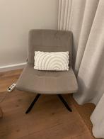 Draaistoel Bronx71 Taupe velvet Eevi - Rookvrij & Schoon, Huis en Inrichting, Stoelen, Ophalen, Bruin, Zo goed als nieuw, Eén