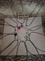 10x nieuwe ketting met STER .・。.・・.・・・。., Ophalen of Verzenden, Nieuw, Overige kleuren, Ketting