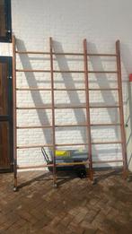 Vintage KLIMREK - Turnrek, Sport en Fitness, Turnen, Gebruikt, Bruin, Materiaal, Ophalen of Verzenden