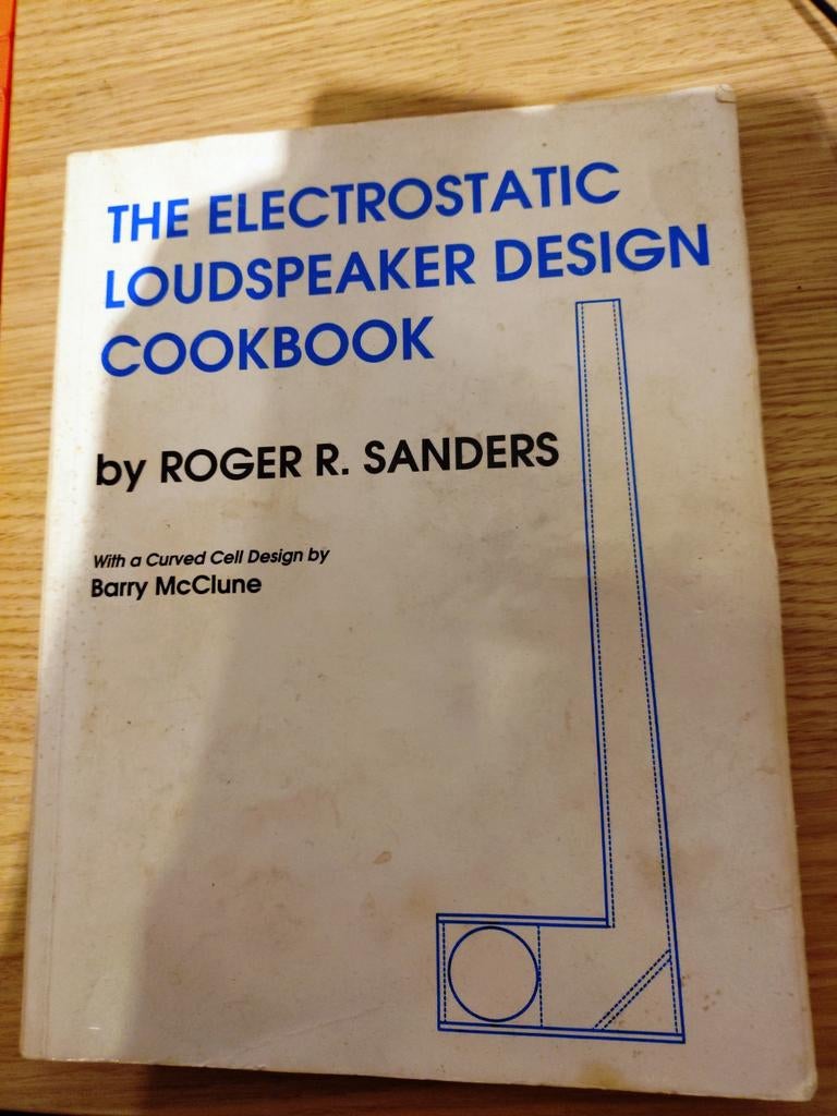 The Electrostatic loudspeaker design cookbook, Audio, Tv en Foto, Luidsprekers, Front, Rear of Stereo speakers, Minder dan 60 watt