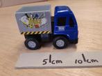 Dickie Toys Vrachtwagen Blauw 10 cm, Ophalen of Verzenden, Gebruikt